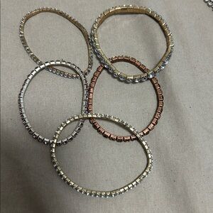 Multi colored,cubic zirconia. Any 3 items for sale as one sale.